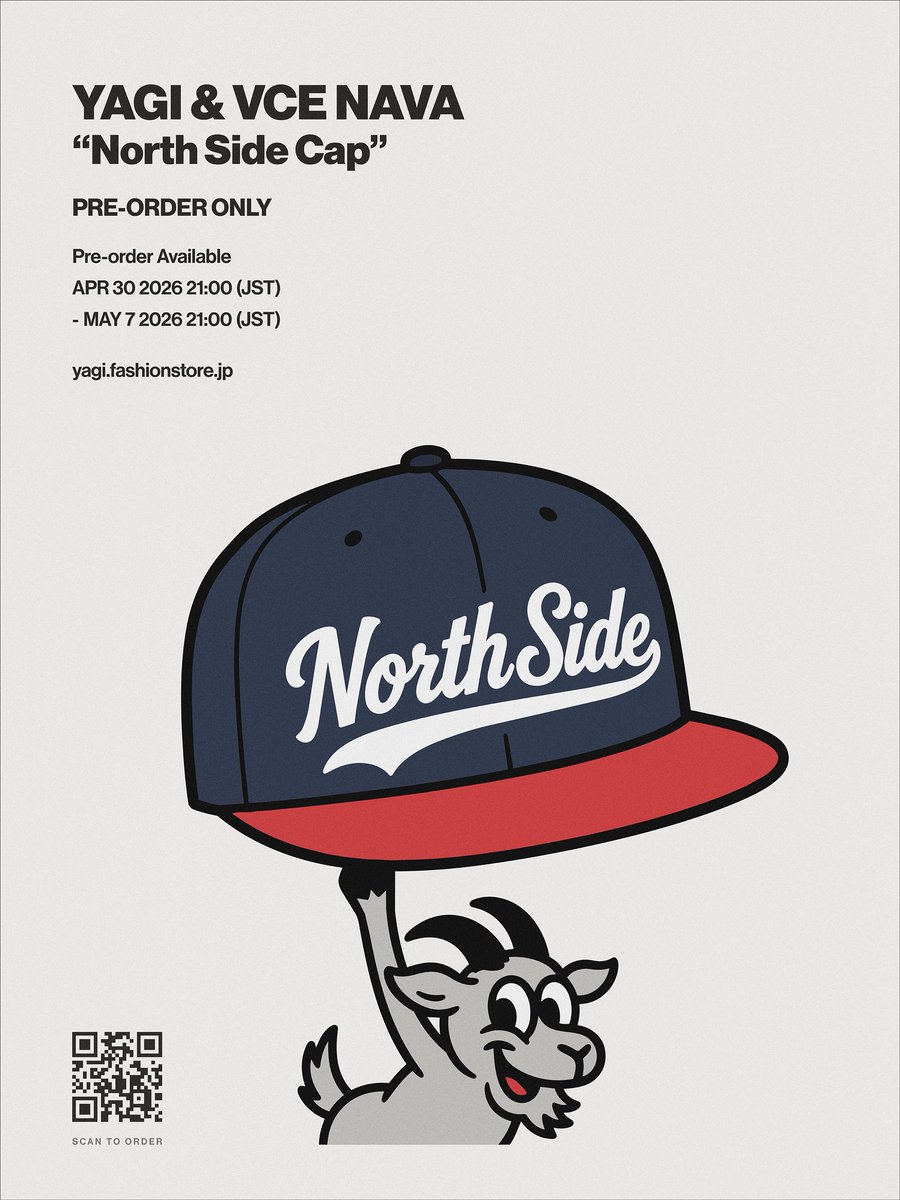 VceNava's tweet photo. 明日からNorth Side Cap受注開始 https://t.co/axjtcOAXQq