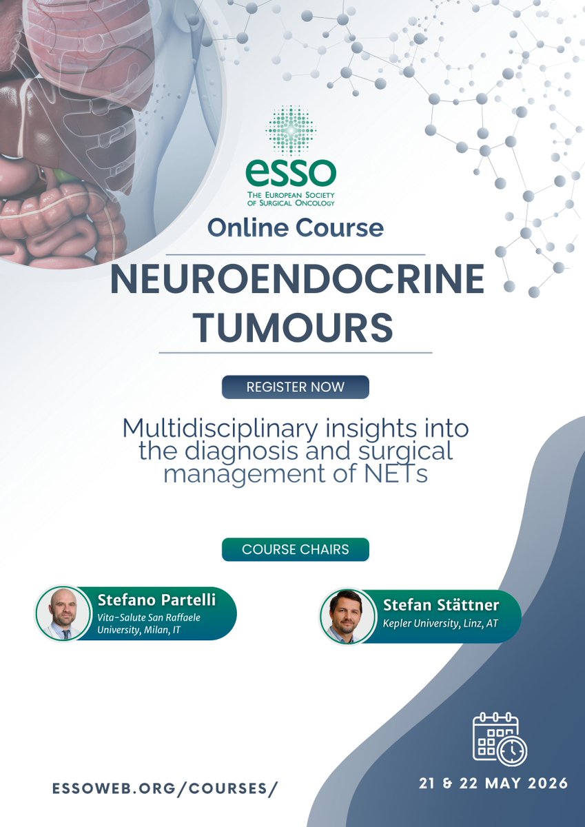 European Society of Surgical Oncology (ESSO) tweet media