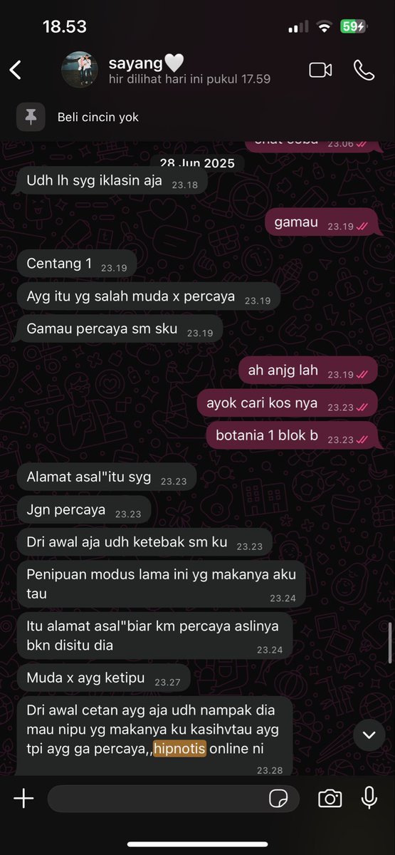 ˗ˏˋ꒰rk ༘♡ 🍉 BENERAN KENA TIPU ANJ tweet media