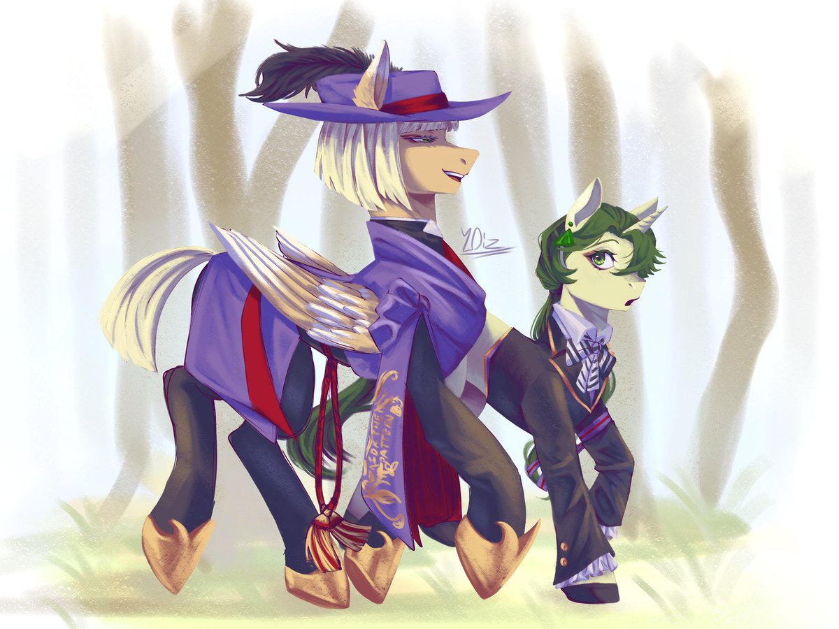 yes_diz's tweet photo. #twst女体化 #mlp https://t.co/eIPBCN1vAR