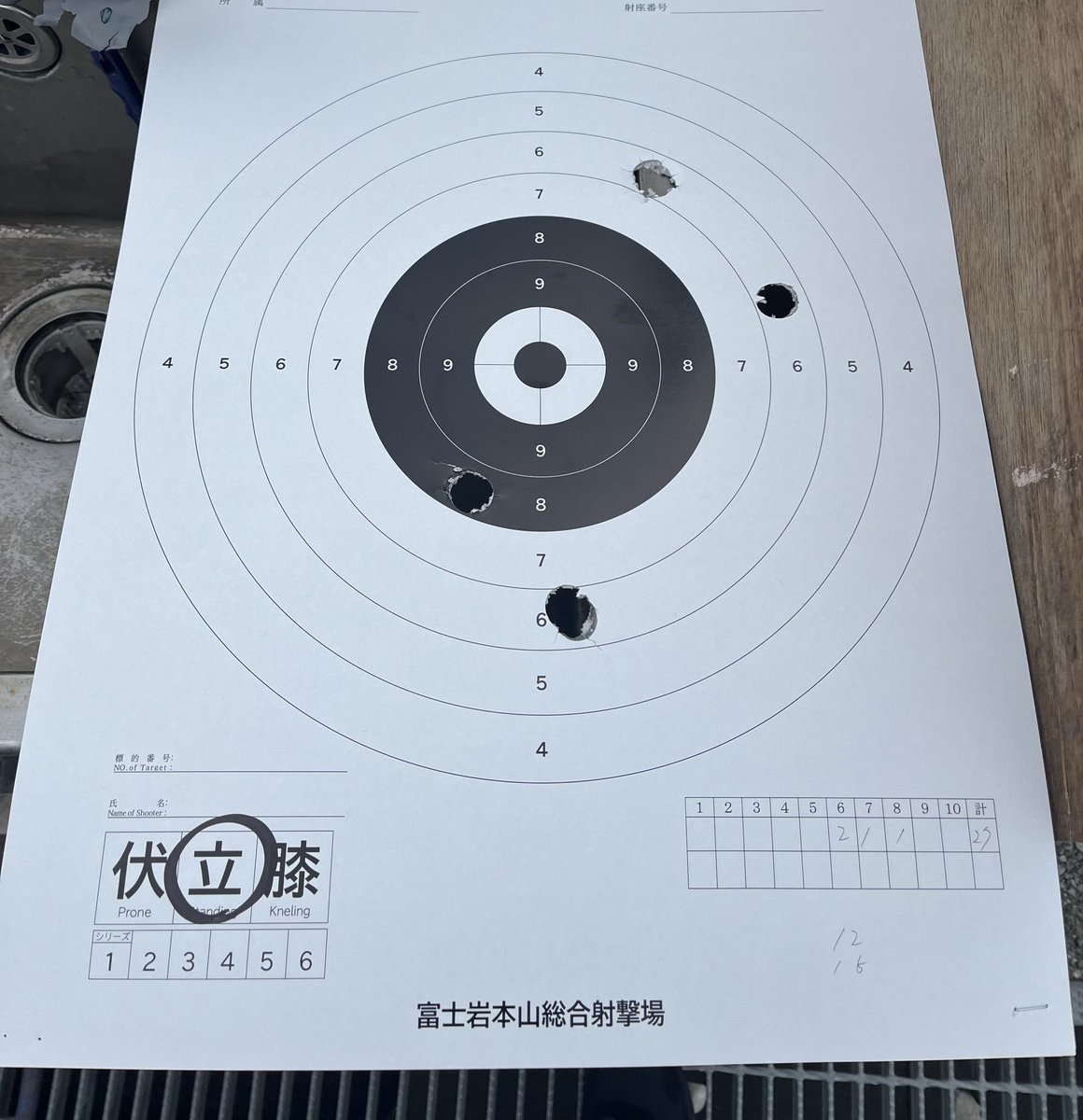 afroteng's tweet photo. スラッグ、固定がないとこうも散らばるのか。こりゃ当たらんわ https://t.co/JhK8RMqWl0