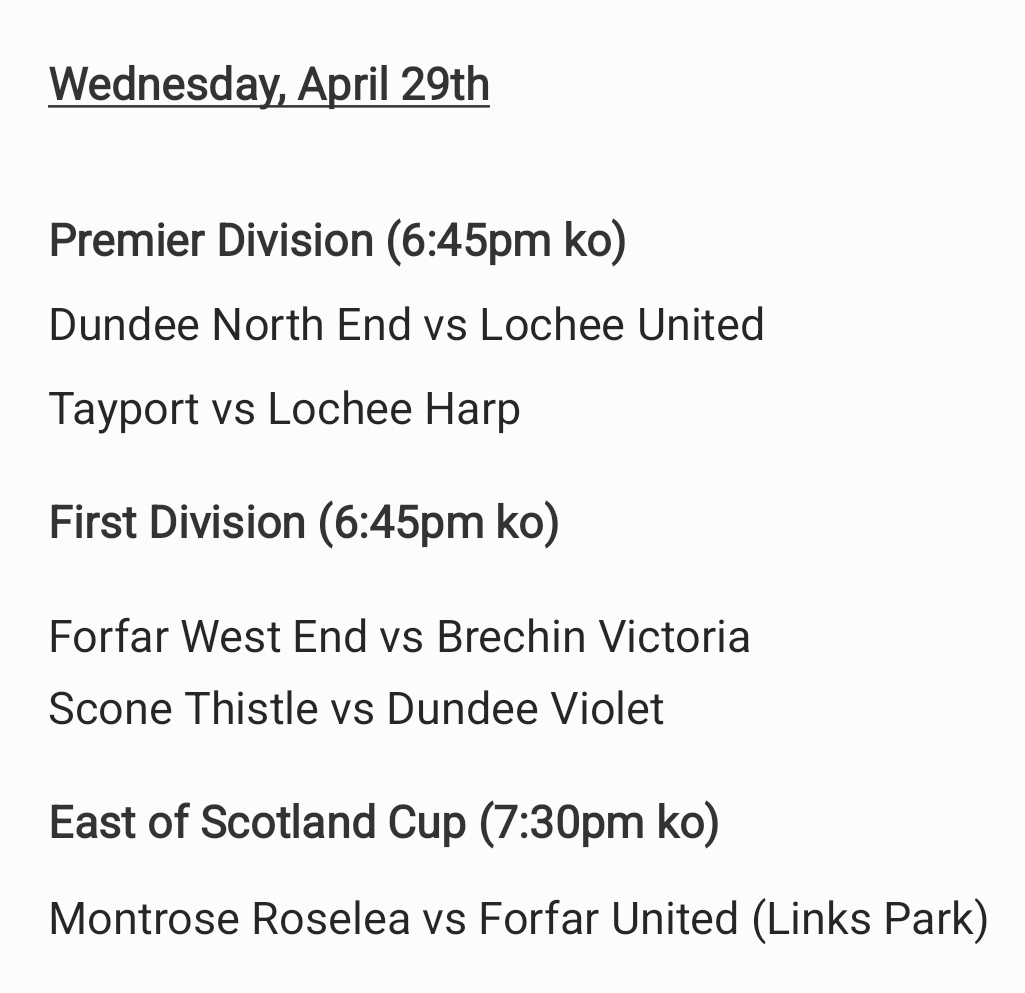 A season in the Midlands League tweet media