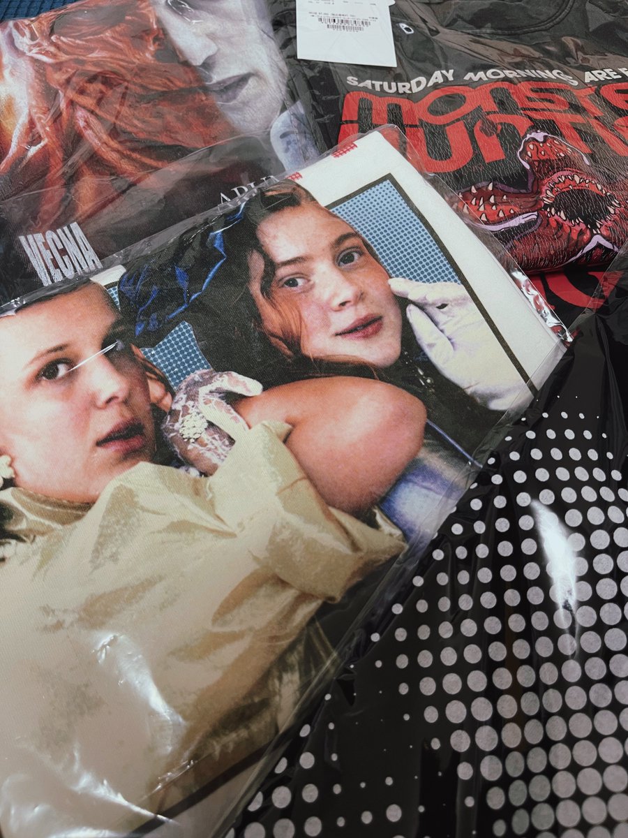 otogi_hayato's tweet image. 「Stranger Things」本日の戦利品です。
#ネトフリこれ見て #Netflix