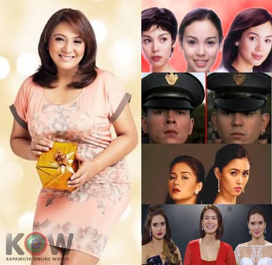 filipino director when looking for cast for the role of a pitiful mother na manganganak ng kambal or triplets tapos magkakahiwa-hiwalay for various reasons tapos paglaki magka-kaaway. 

cherry pie picache