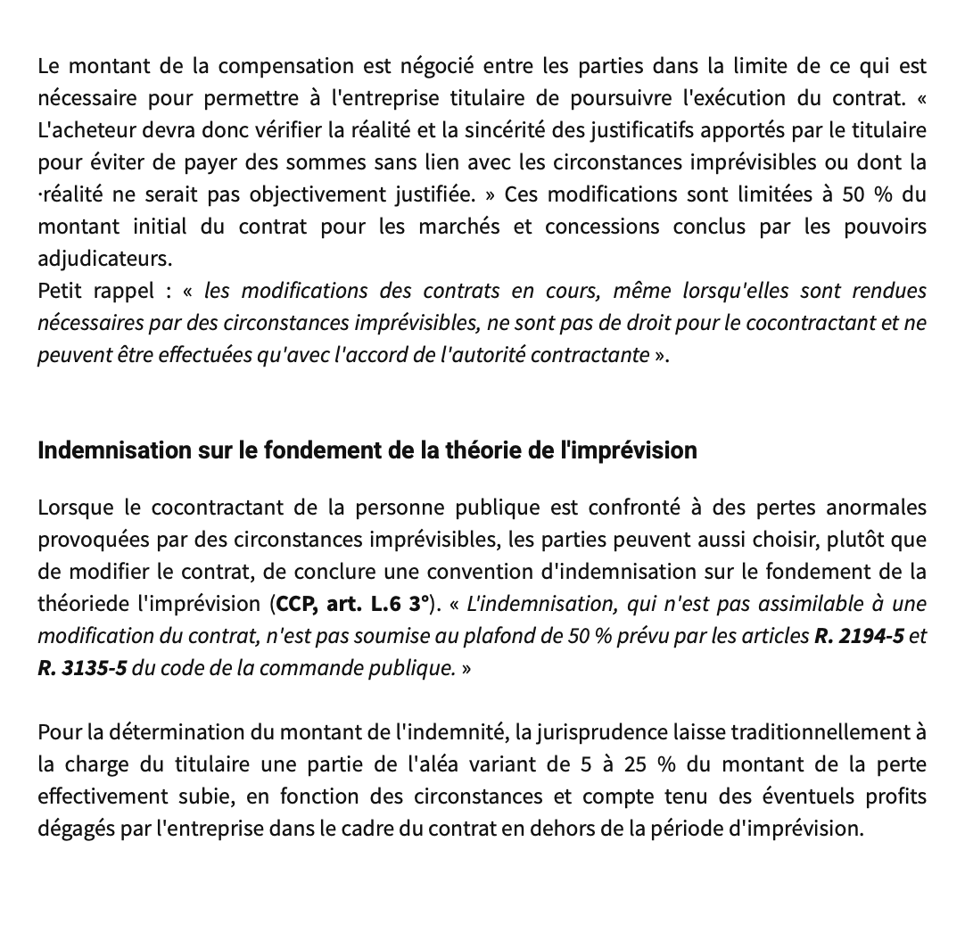 achatpublicinfo's tweet image. 📰 A lire ou à relire #CommandePublique : Hausse des #Prix et exécution des marchés... une nouvelle circulaire ! #MarchésPublics #Imprévision #Révision achatpublic.info/actualites/bre…