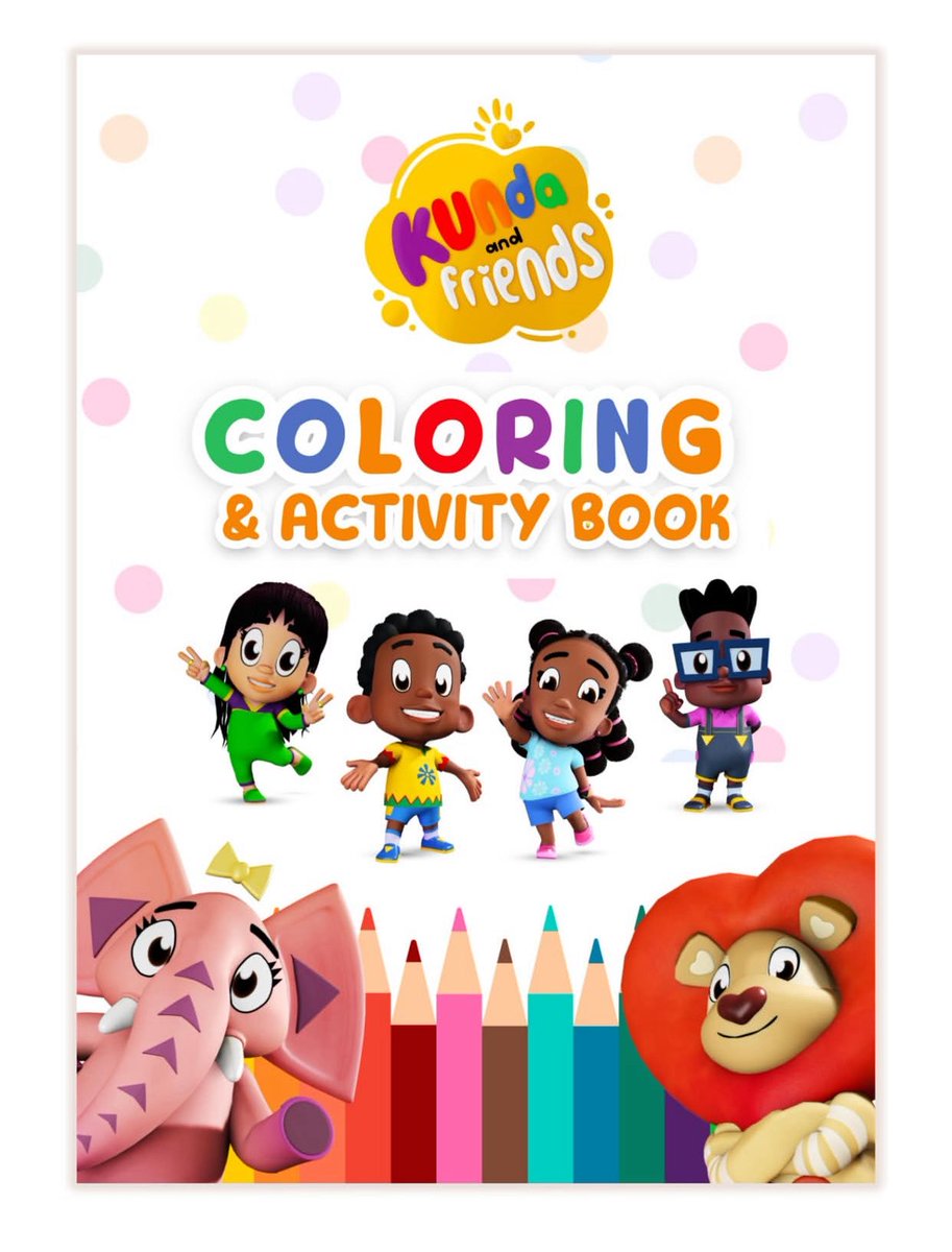 kundaandfriends's tweet image. Looking for a fun (and free 👀) activity for your kids? 🎨

Our Kunda &amp;amp; Friends Coloring Book is packed with fun, creativity, and your favourite characters 💛

Want one for your little one?
Send us a DM to get a FREE copy 🤭

#Kundakids #kundaandfriends #colours #activityforkids