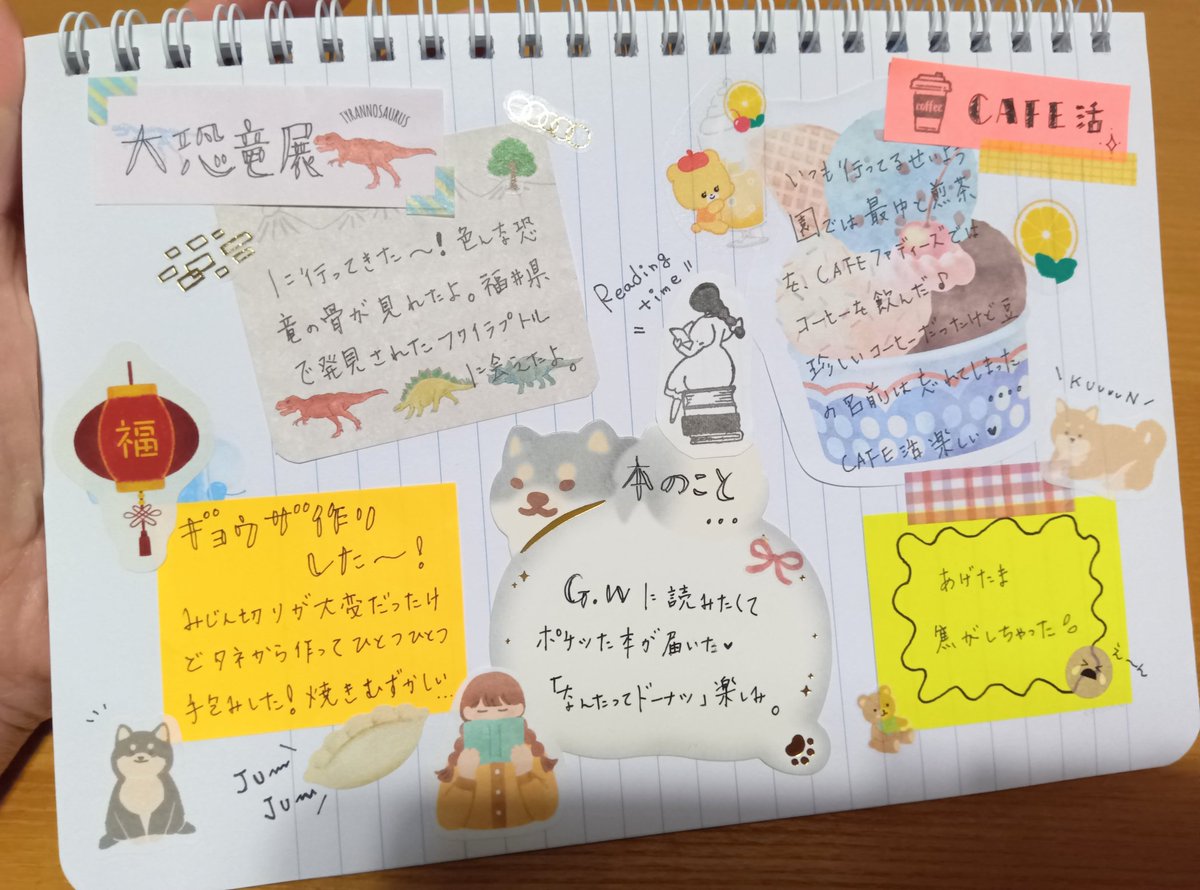 ポップにしたいんだけど、ごちゃごちゃしちゃうなぁ。
最近の出来事をまとめました。