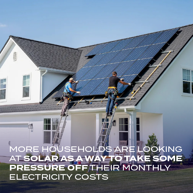 StageZero_RSA's tweet photo. Electricity tariffs increased by ~8.7% from April.
For many households, that is real money every month.
Solar helps reduce how much you rely on those rising costs.
👉 https://t.co/ciaptEkA8v
#StageZero #EnergyResilience #SmartSolar https://t.co/bw9M3q1lVT