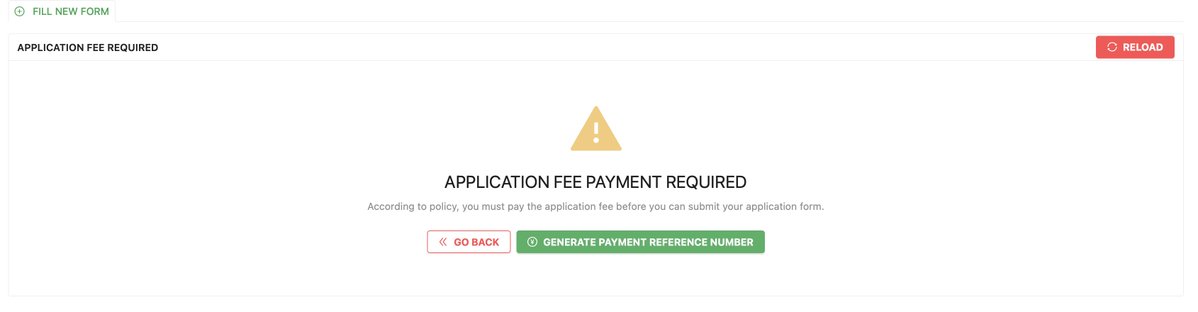 DICTSMakerere's tweet image. #NEWUPDATE: GENERATE PRN FIRST

As you log into the application portal after creating your account. 

Depending on your scheme, you will be required to first generate a PRN:

Once payment is realised in the URA account, biodata form becomes active &amp;amp; the process remains the same.