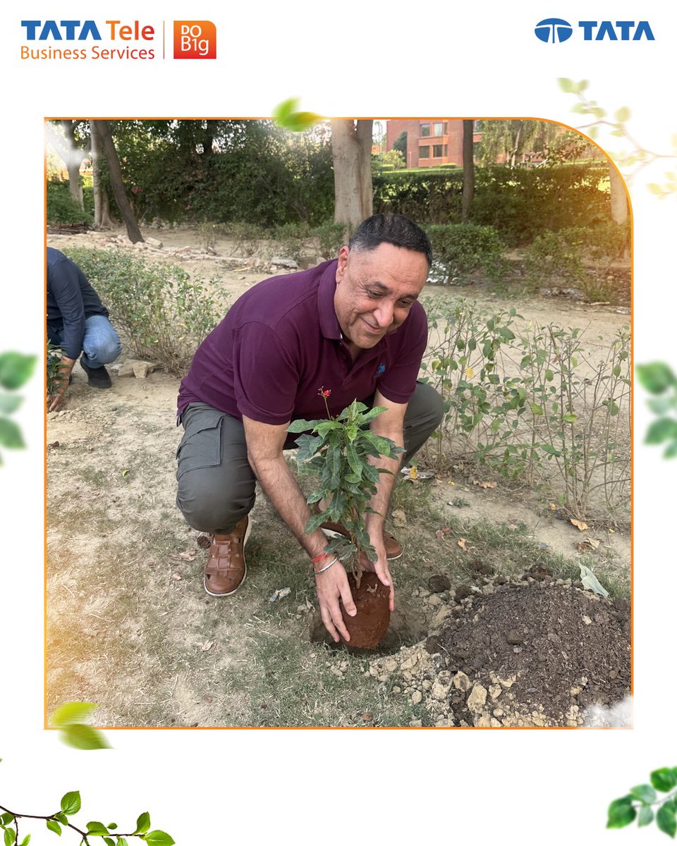 TataTeleBiz's tweet image. A small step towards sustainability and collective action.

#TimetoDoBig #Volunteering #Sustainability #CommunityImpact #Agra