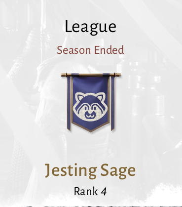 Koraszdormu's tweet image. It was hard fought, but we did it.  Came in 4th place in Jesting Sage during this season's league, and stayed at the top during each refresh!  #wherewindsmeet #wwm #gvg #league #wuxia #gaming #pvp #achievement