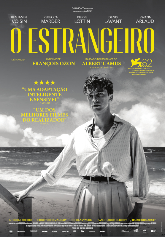 BigodesO's tweet image. O Estrangeiro (L'Étranger) de François Ozon com Benjamin Voisin (uma adaptação do livro de Albert Camus) é um filme absolutamente extraordinario. Voisin nasceu para estar no grande ecrã. Requer tempo e disponibilidade por parte de quem assiste ⭐⭐⭐⭐⭐ #Movie #Review #Stranger