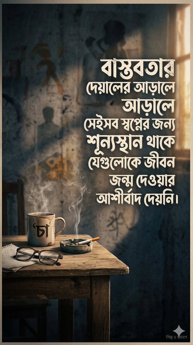 Reality often hides the dreams that life hasn't blessed us with. It’s a powerful thought to ponder over a warm cup of tea. ☕️✨💭 #DeepThoughts