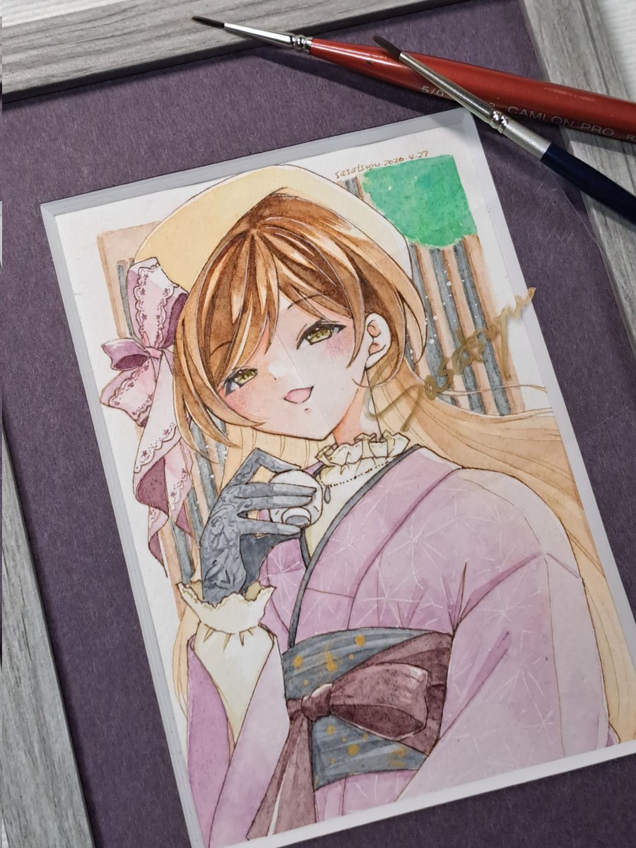GWアナログ絵祭り ☺🍶✨🦊