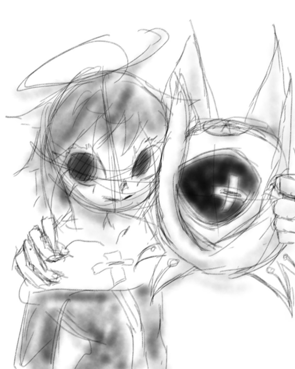 墨ちゃんねる@インクの人外Vtuber tweet media
