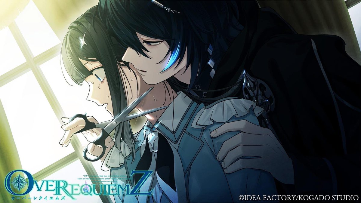 otomeaddicted's tweet photo. The otome game “OverRequiemZ” is coming to Nintendo Switch on August 20th! https://t.co/xgrWQv9WFn