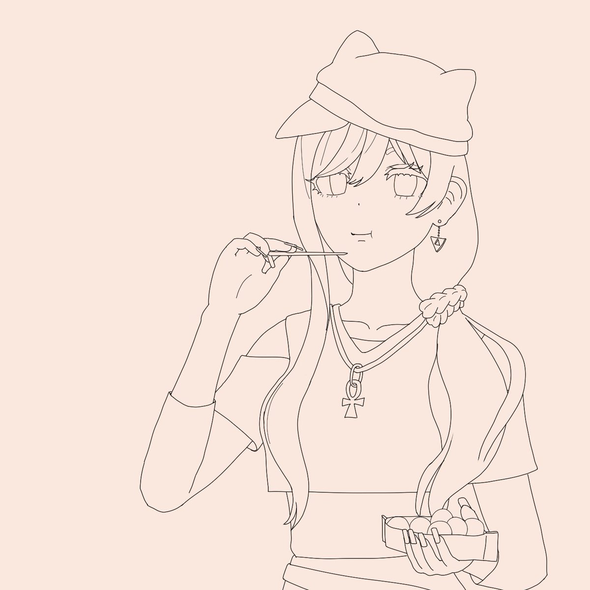 Andou_AP's tweet photo. @kamishiro_kurea ちょっと仕事の片手間に絵を描いているのだけれど
白（通常）か黒（褐色ギャル）か
悩んでるのよね～
みんなどっちが良いかしら？ https://t.co/tDBkSkqZA2