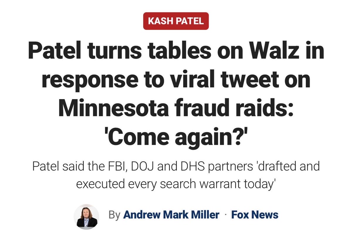 FBI Director Kash Patel tweet media