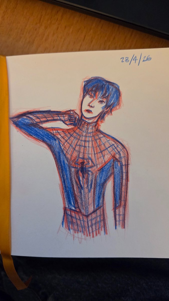 toiart_a's tweet photo. Yunho spiderman https://t.co/vYMHfHZWEj