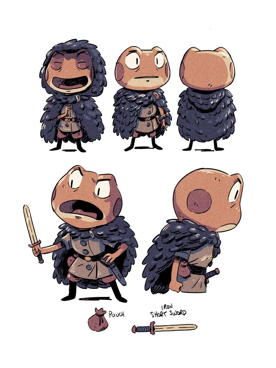 laufman's tweet image. Meet Fynn: A courageous and stubborn frog who’s skilled with a sword.

Read more about him in The Rats of Ironwood. Available exclusively through my website. 

Support indie comics! 

Dereklaufman.Com/shop

#frog #sword #fantasy #indiecomics
