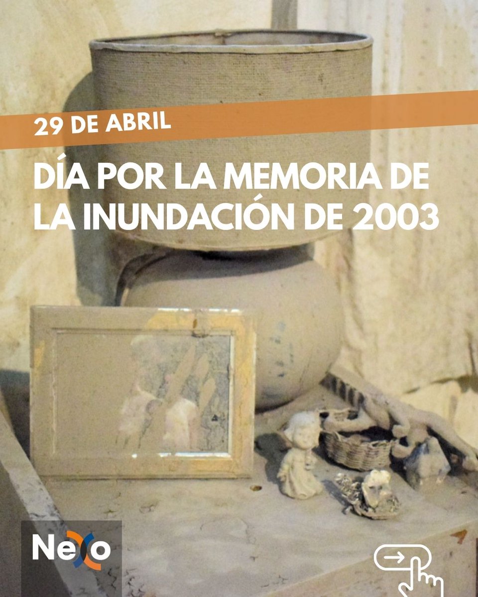 NexoSForg's tweet photo. El agua bajó, pero el recuerdo nunca se fue🫂

El 29 de abril de 2003 marcó para siempre a Santa Fe.
No fue solo una inundación: fueron hogares perdidos, historias interrumpidas y una ciudad entera atravesada por el dolor. https://t.co/CptzDaJfyy