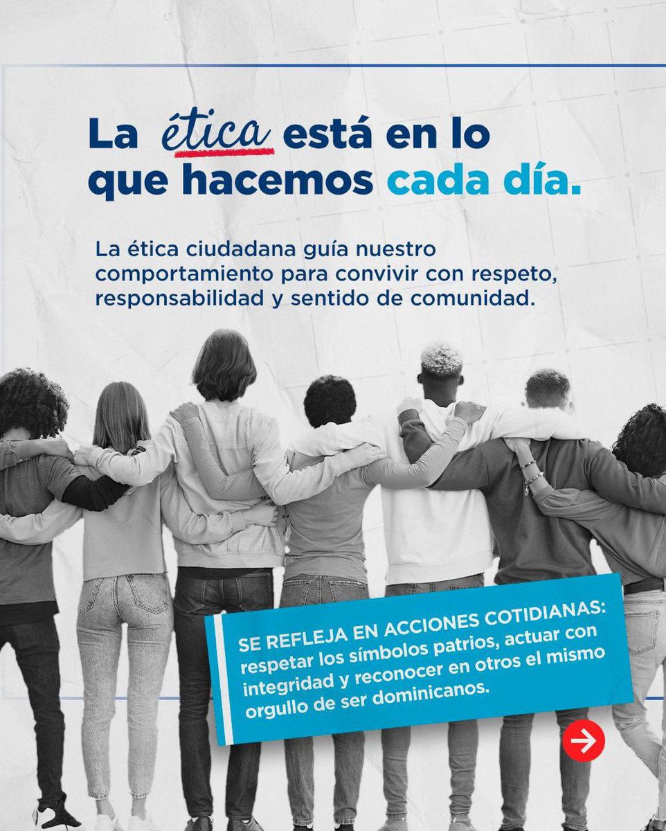 rdensevilla's tweet photo. Más que una fecha en el calendario, la ética es el motor que impulsa cada una de nuestras acciones. 🇩🇴🤝

Desde República Dominicana, hoy se conmemora el Día Nacional de la Ética Ciudadana, en honor al legado de honestidad, civismo e integridad de Ulises Francisco Espaillat. https://t.co/nbPBMau4B1