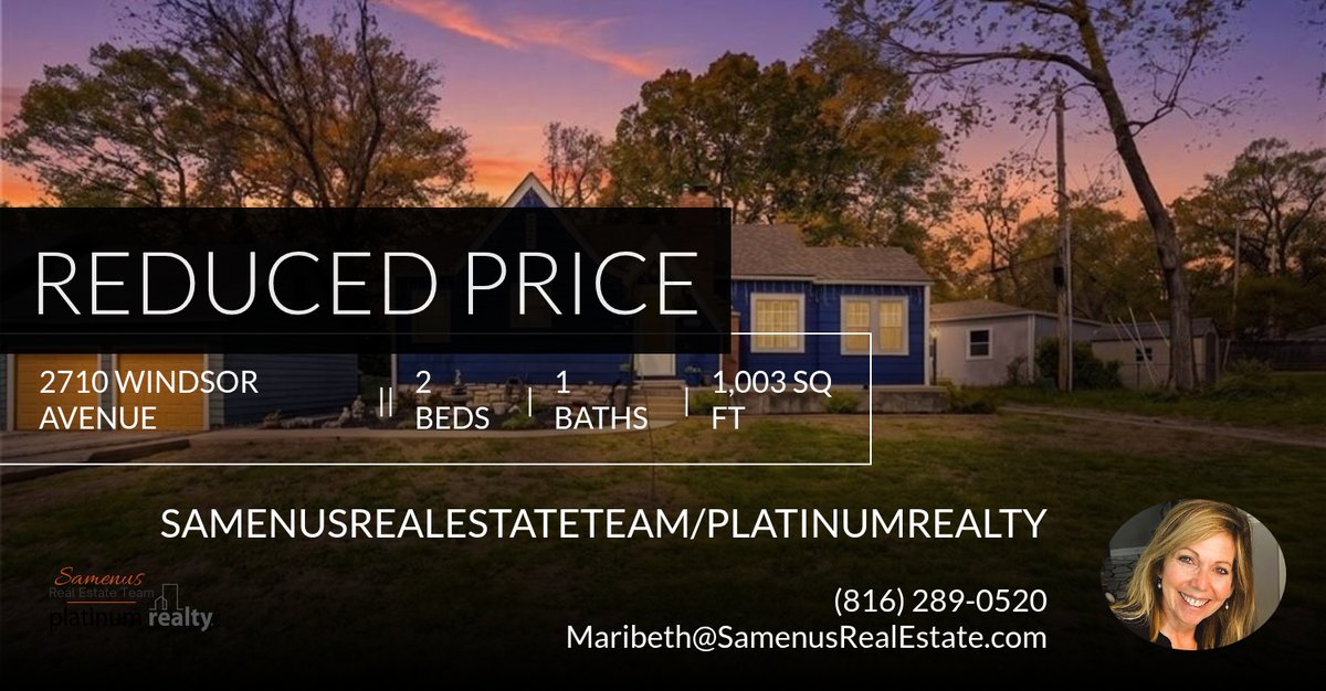 MSamenus's tweet photo. 📍 Reduced Price 📍 This recently reduced home at 2710 Windsor Avenue in Independence won't last long, so, don't wait to set up a showing! Reach out here or at (816) 289-0520 for more information! https://t.co/KK5TAlTFIr https://t.co/lvAIWHQvv5