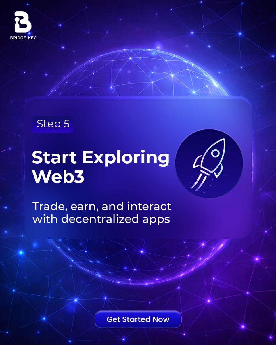 BridgekeyWallet's tweet image. Web3 is the future—but where do you begin?

We’ve simplified it for you.
Start your journey with BridgeKey in 5 easy steps. 🌐
Swipe to unlock Web3 🚀
#Web3Community #CryptoJourney #BlockchainTech #BridgeKey