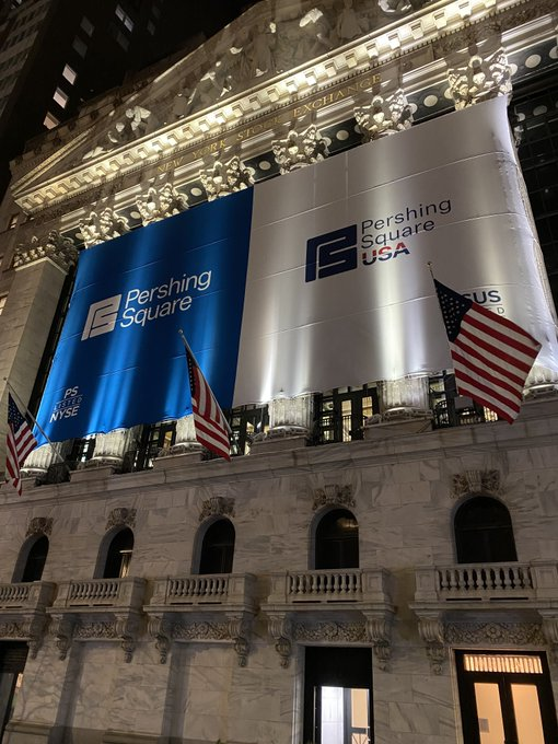 PolymarketMoney's tweet photo. Bill Ackman’s Pershing Square $PS is set to IPO today. https://t.co/lwAk5JHjXH