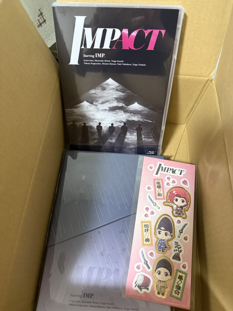 IMP.初主演舞台「IMPACT」Blu-rayが4月29日発売、ファン到着ラッシュ