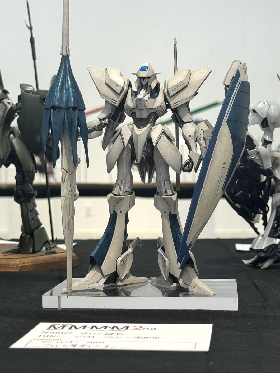 チロシ課長@筆塗りモデラー tweet media