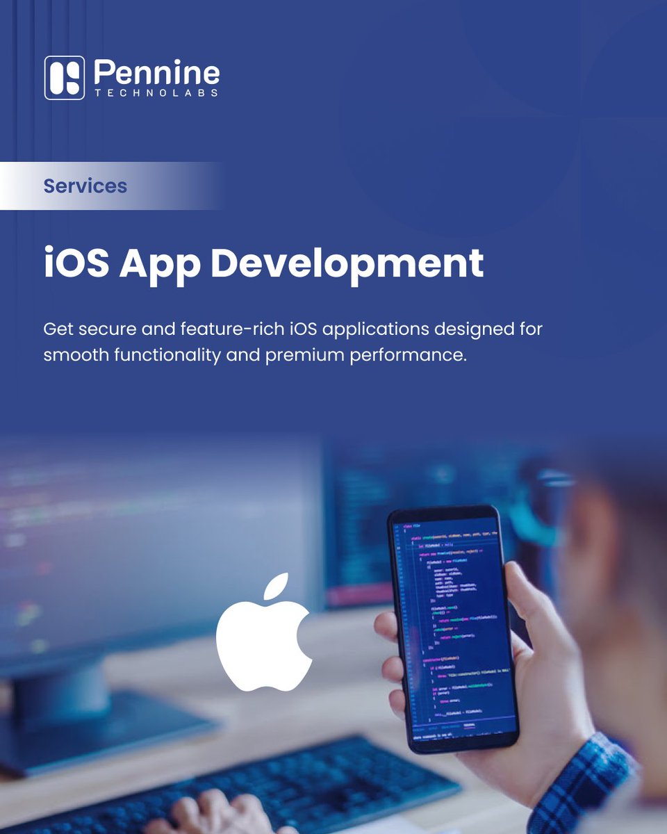 Pennine_Tech's tweet image. Premium mobile experiences begin with thoughtful development. We build iOS applications designed to deliver performance, security, and seamless user interactions.

Visit: penninetechnolabs.com/ios-app-develo…

#ios #iosdeveloper #iosdevelopment #iosdev #iosappdevelopment