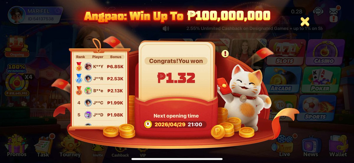 pickbigswerte's tweet photo. @PTGamingph #PTGamingAngpaoGiveaway
🆔 54137538

@itsmeedeth15 
@mommy_tinbaran 
@luckywinapril19 https://t.co/u3hhxuQK2O