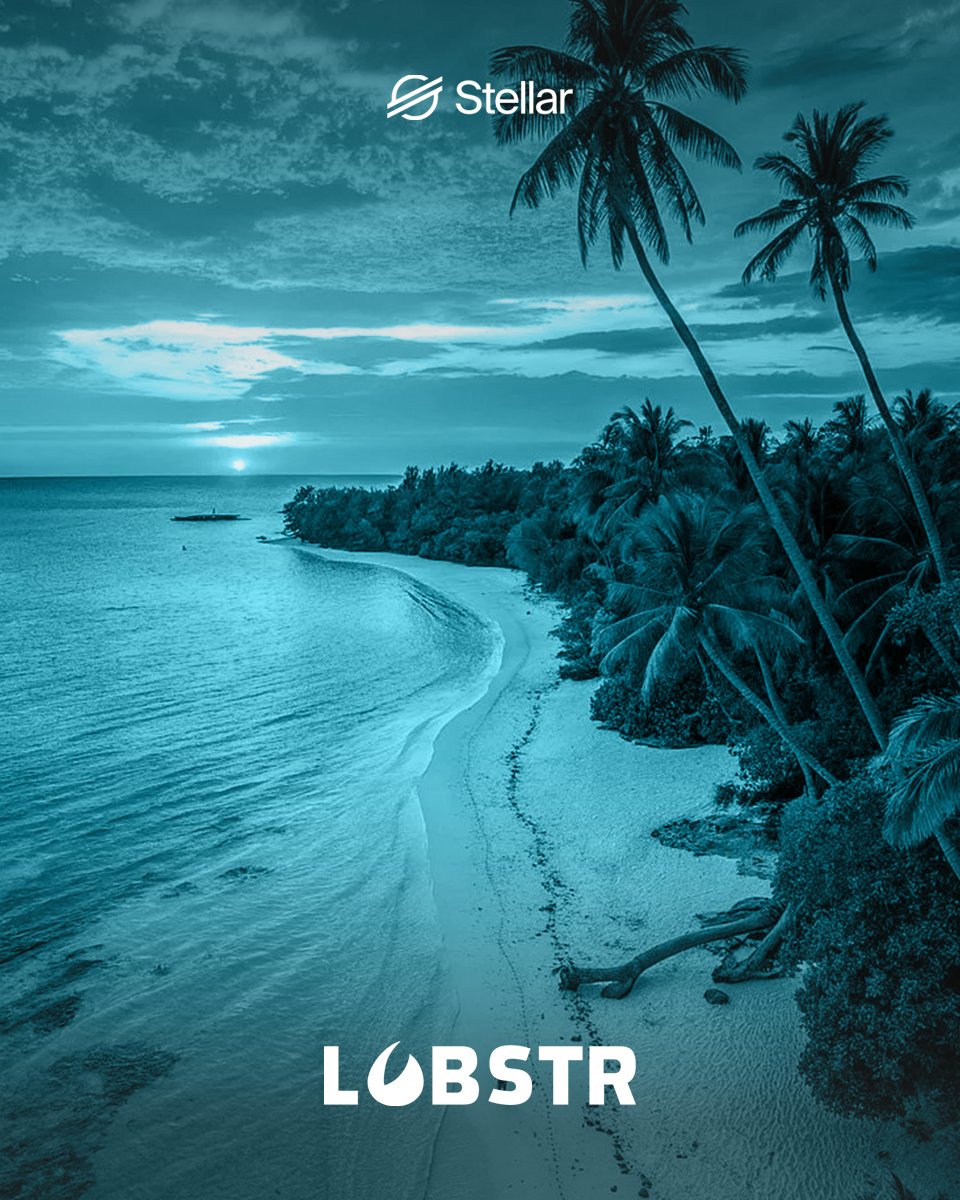 lobstr's tweet photo. Somewhere out there, your money is moving.

Fast, cheap, and on Stellar.

🦞 https://t.co/MNLkWFIuGO