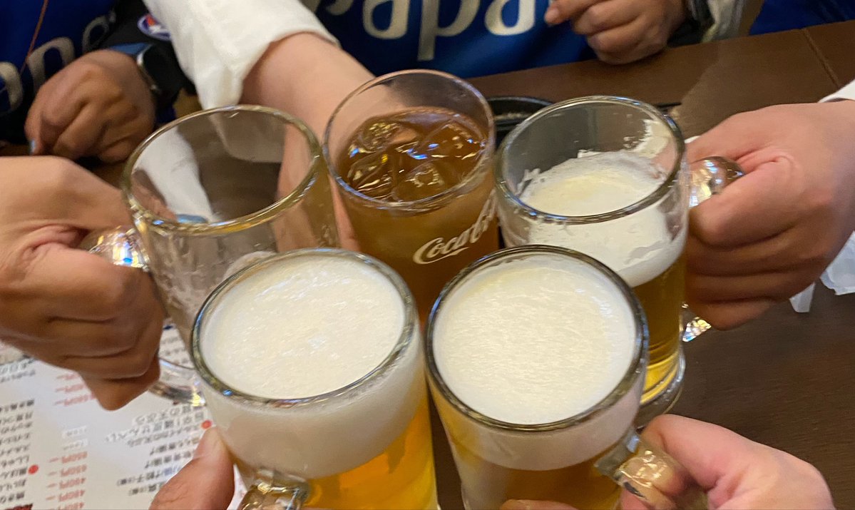 勝利🍻
まさかの飲み放題🤣🤣🤣🤣🤣
帰んなきゃなんだけど
飲む気満々の仲間達🫶
#長崎サポ清水遠征