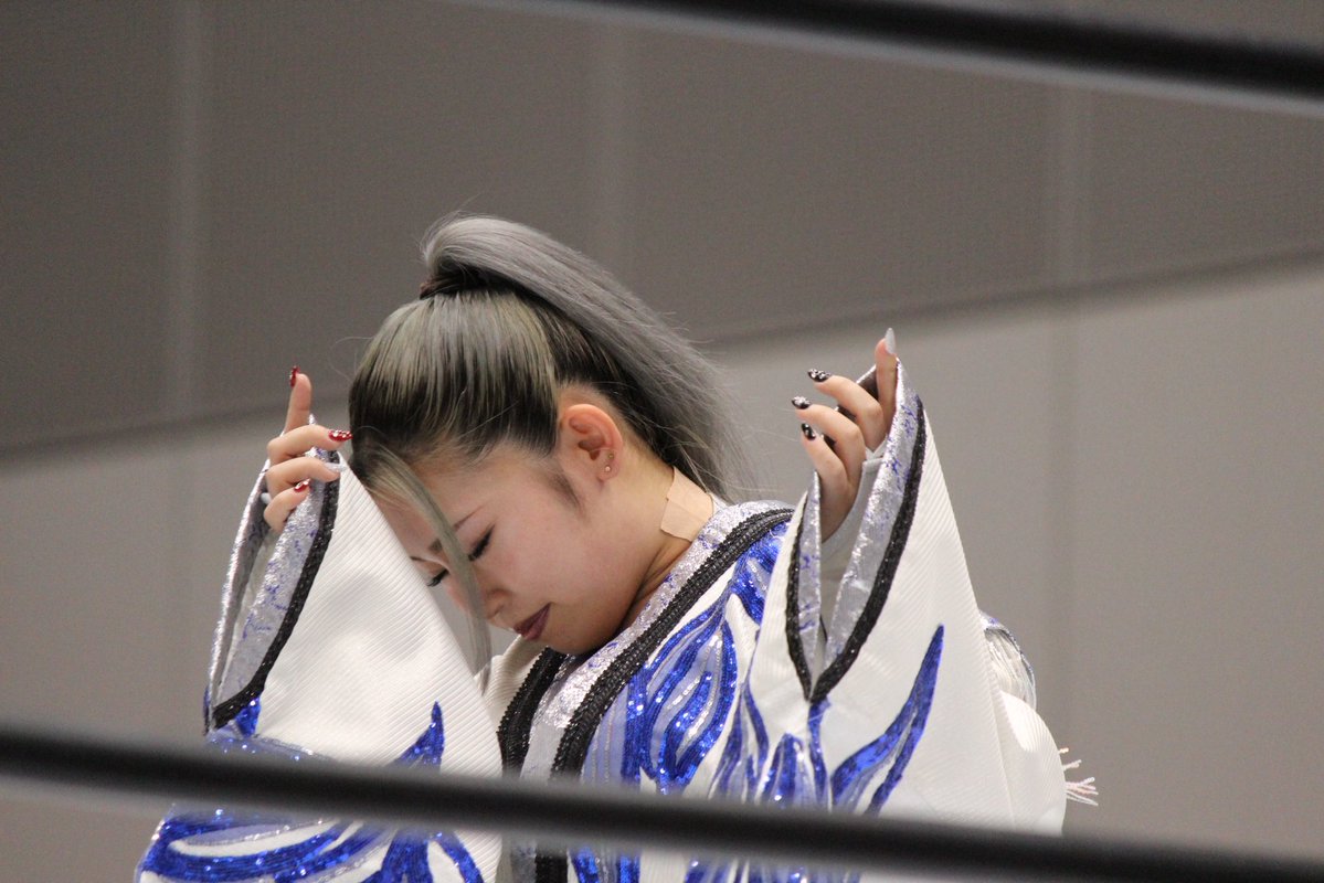 yuji38397070380's tweet image. 今日はこちらから
#STARDOM 4.29福山大会
#稲葉ともか
#GE