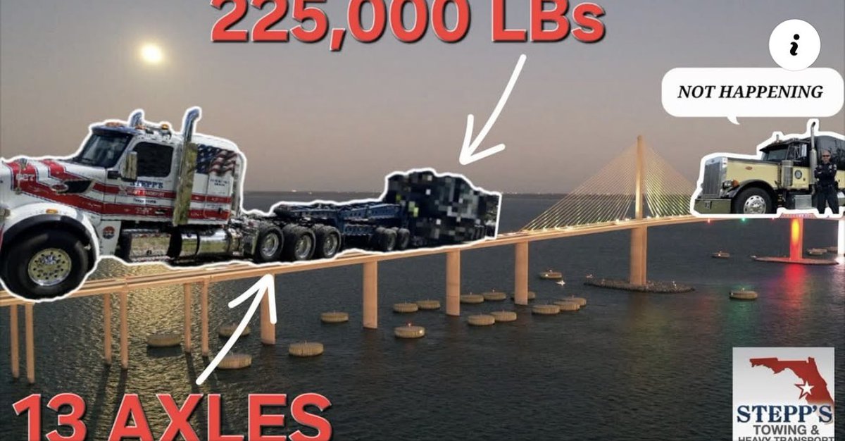 SteppsTowing's tweet photo. 225,000 pounds. 13 axles. Let’s go!💪🏼 #TeamSTEPPS 

https://t.co/9jOH6G8UZU https://t.co/RaWKGladOs