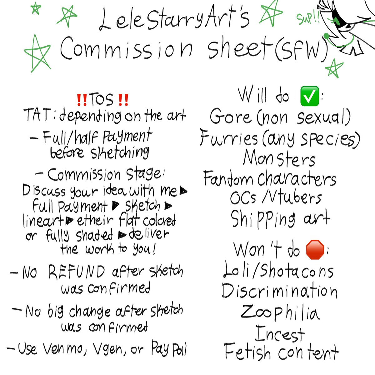 Lele 💚// VArtist COMISSIONS OPEN‼️ tweet media