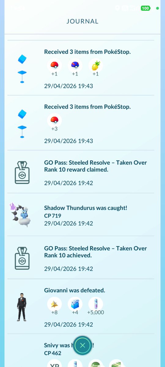 leecheeyung's tweet image. Got it — 1st Shadow Thundurus (Incarnate Forme)! 
From Giovanni

#PokemonGO 
#ShadowThundurus
#Giovanni