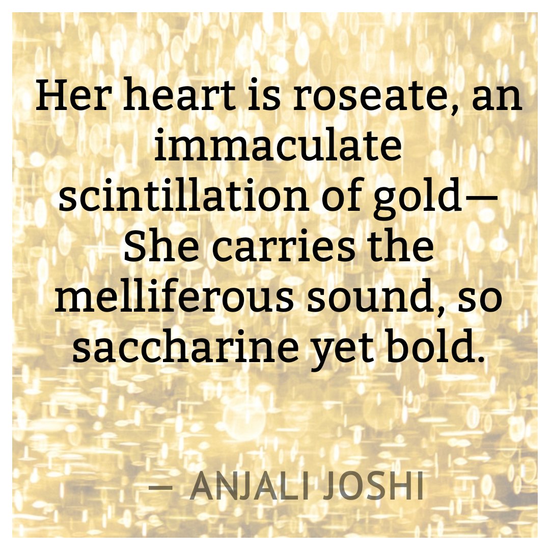 Author Anjali Joshi tweet media
