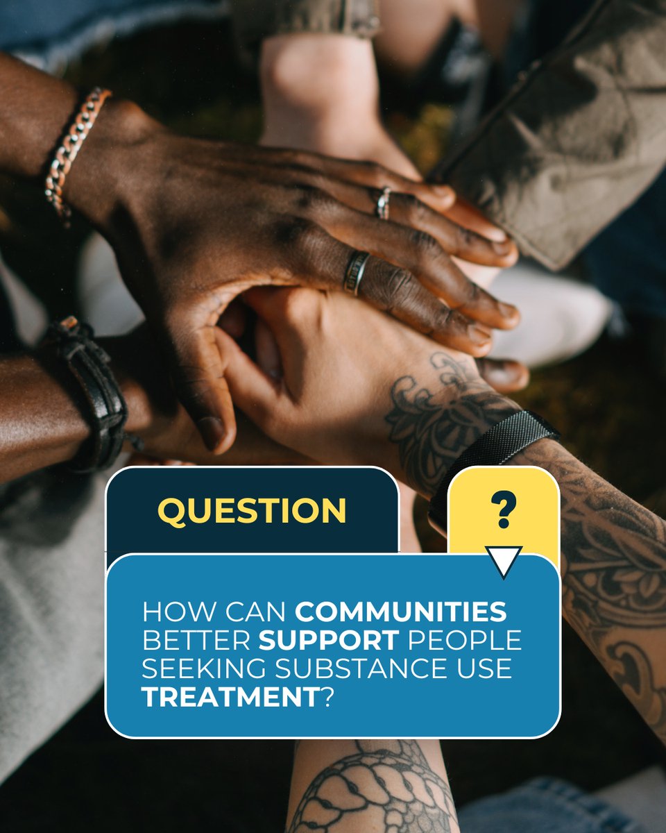 APTservices's tweet photo. Support can change EVERYTHING — but too often, stigma gets in the way!

Communities have the power to do better.

💬 How can we better support people seeking substance use treatment?

#APTFoundation #LetsBreakBarriers #SupportNotStigma #OpenAccess #SubstanceUseSupport https://t.co/WF7xsuA1JZ