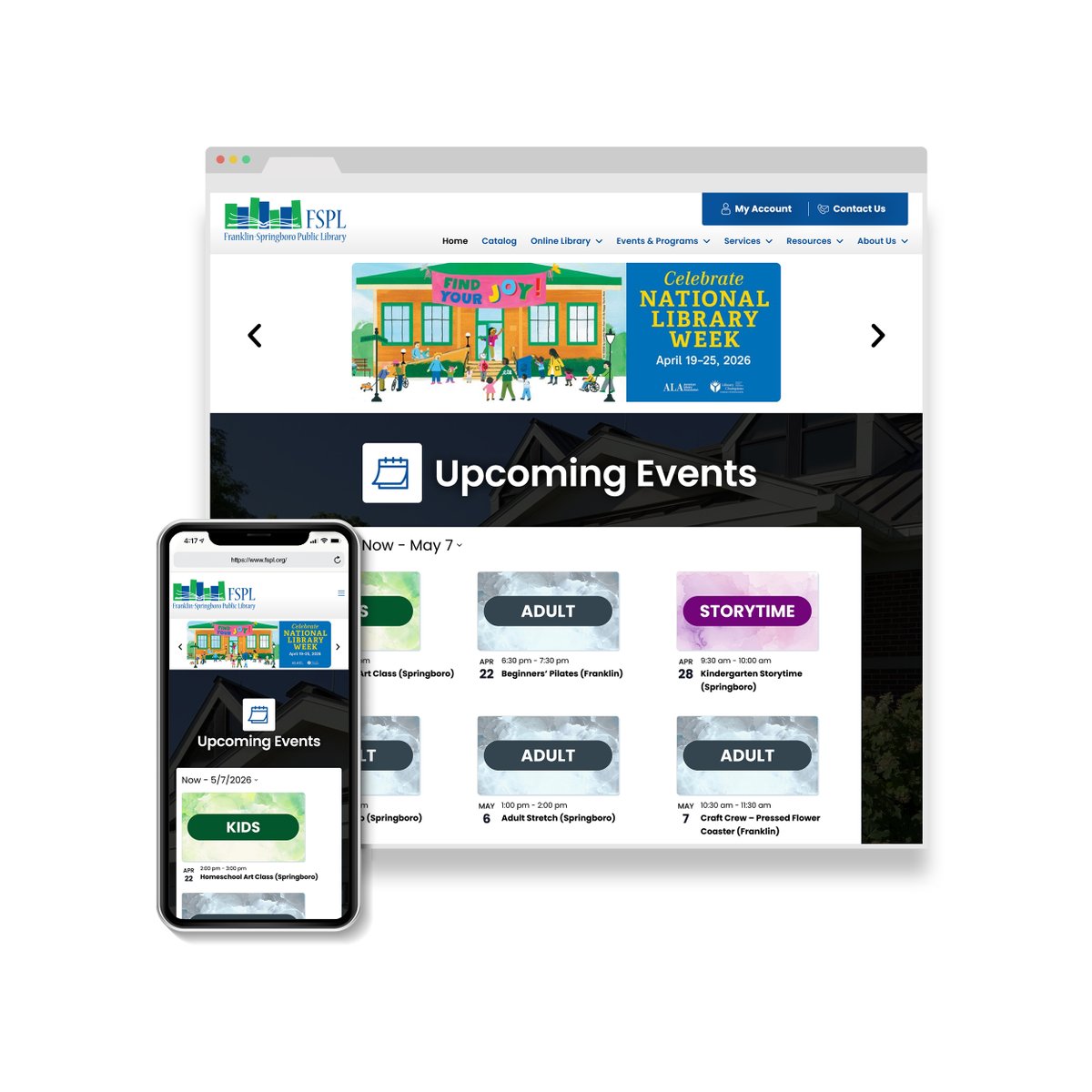 AISoftwareInc's tweet photo. Client Spotlight 🗣️ Big thank you to our friends at Franklin-Springboro Public Library for trusting us to build an outstAndIng web presence for their organization! 🙌

https://t.co/va5btQfrnv https://t.co/hY2KpCExwf