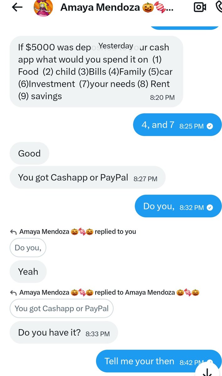 Philgood1982's tweet image. People ask the stupidest questions. They ask for my cashapp, and I never told them.

But when I asked for theirs..Their response was: Why?

From Nigeria to😒

#exposed #scammer #fightingback #busted #fraud #dumbass #scamAwareness #scam
