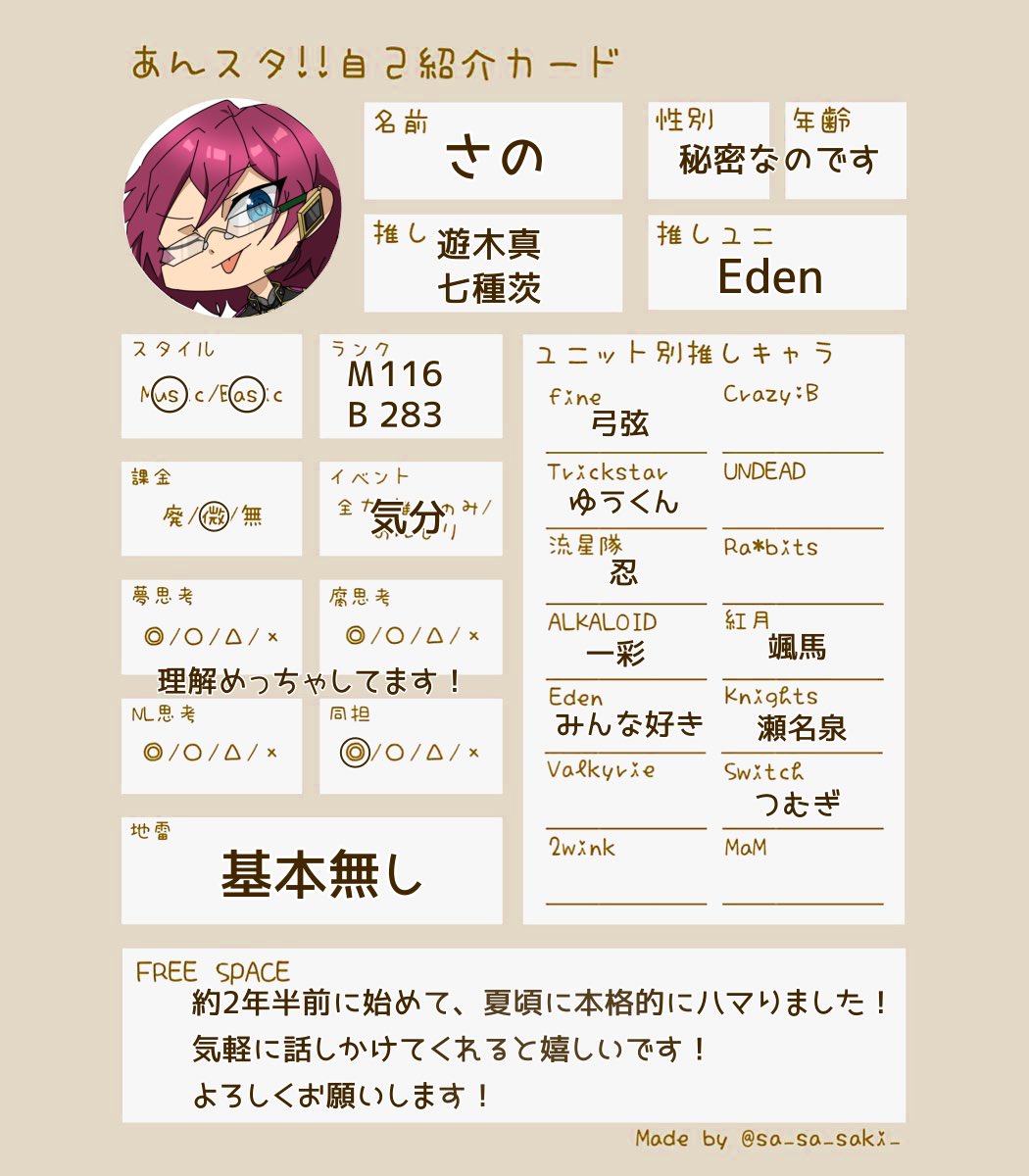 さの tweet media