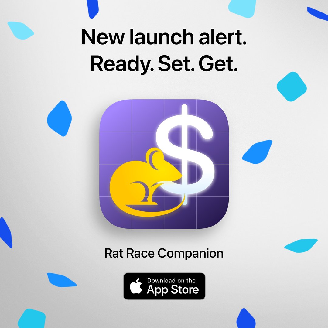 RalfiesTech's tweet image. The Rat Race Companion you were waiting for.
Ditch the paper and go mobile...

apple.co/4mYXY27

#RatRace #Boardgames #Investments