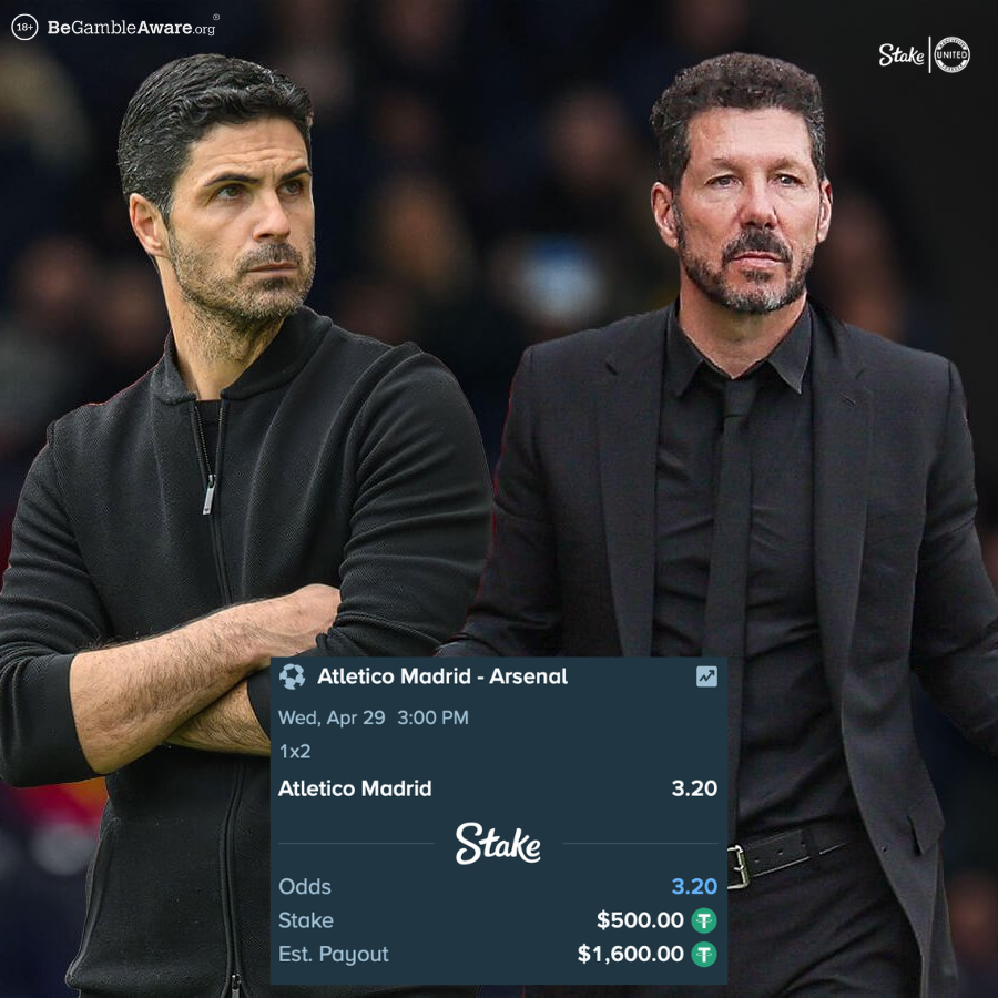 UtdForever7's tweet image. 🚨Diego Simeone has NEVER lost a home UCL knockout match - Mikel Arteta has NEVER won a semifinal match in UCL, we are about to witness prime haramball tonight!😭

#UCL #AFC #atleti