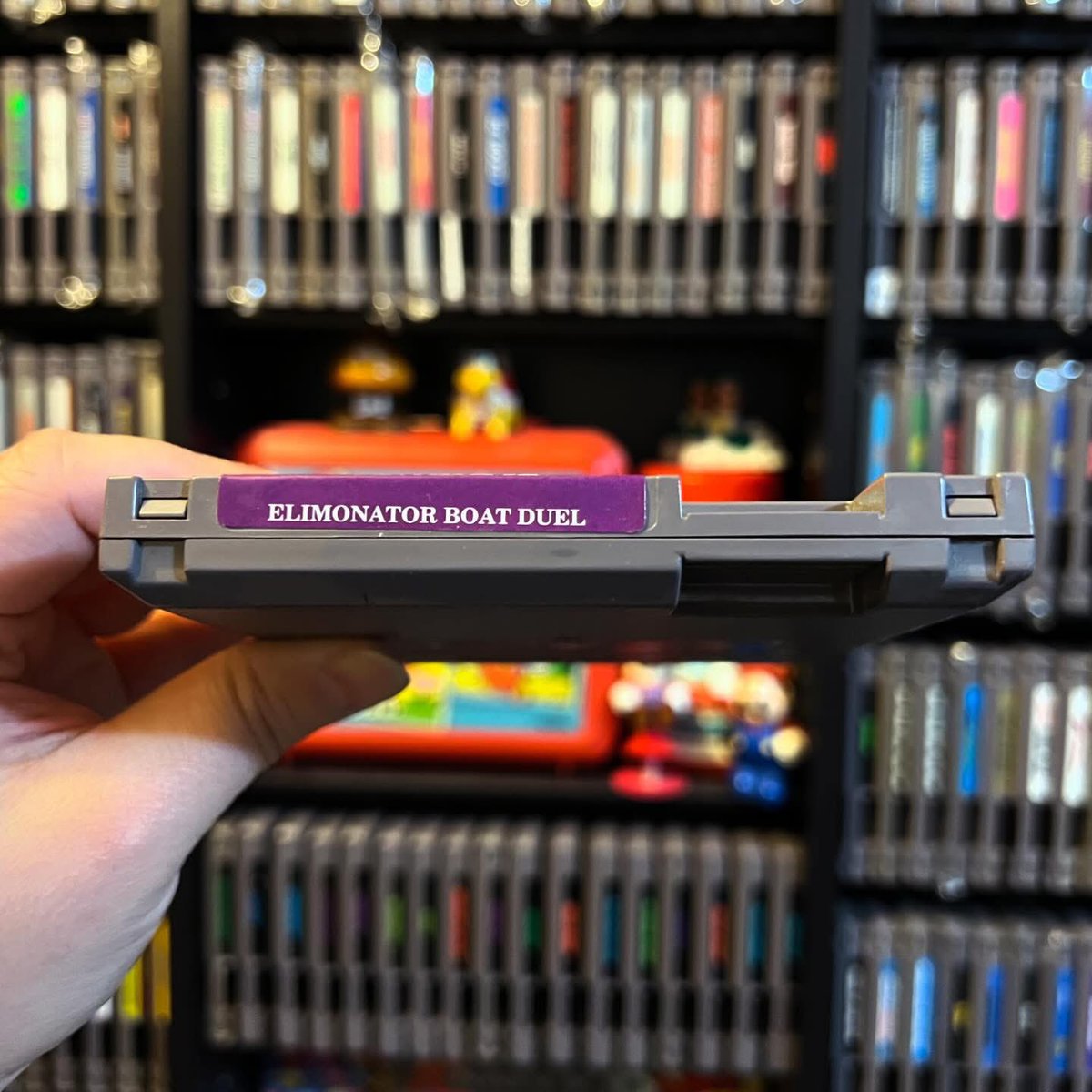 GamerAhmer's tweet image. Have you played this NES game? #nintendo #nes #eliminatorboatduel #retrogaming #nintendoentertainmentsystem