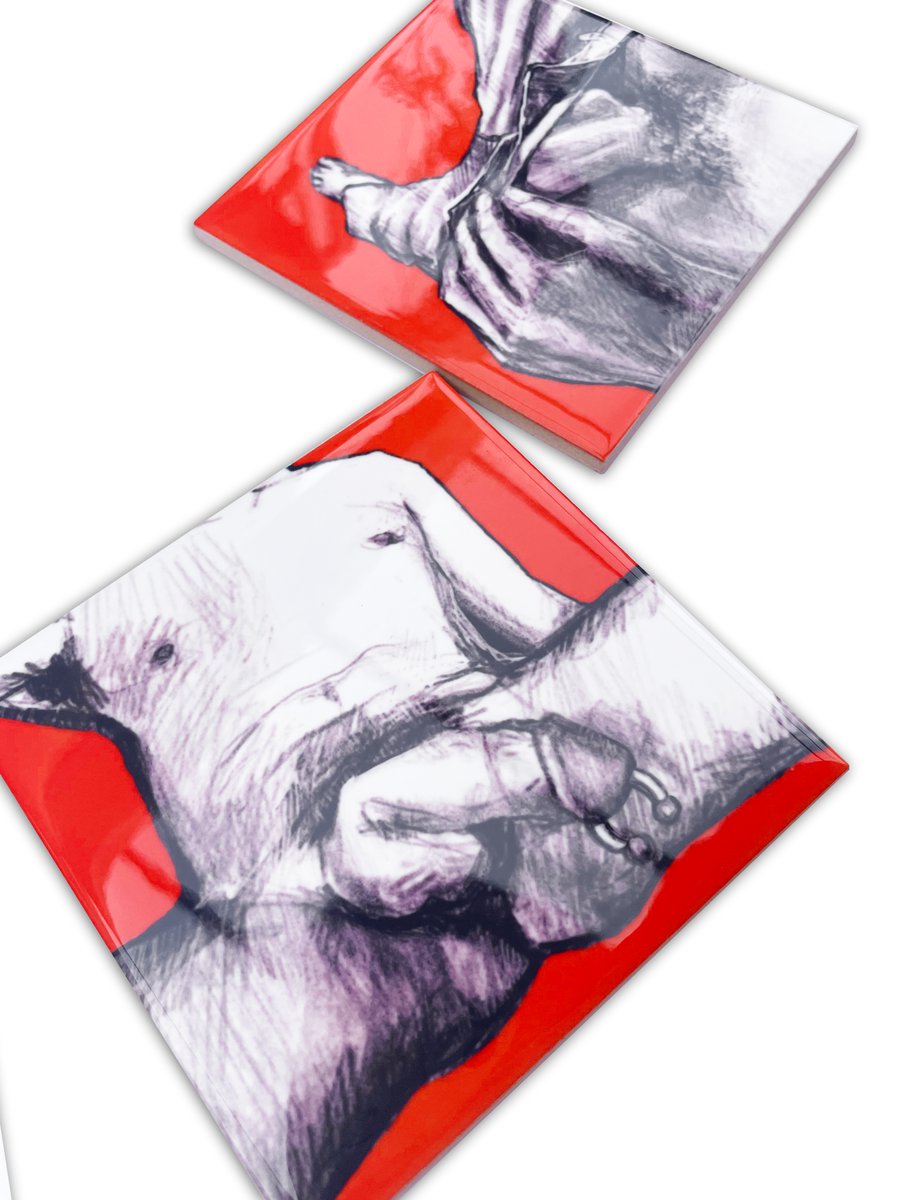 spurvart's tweet photo. my artworks printed on ceramic . 
#gay #gayartist #gayporn #homoerotic
https://t.co/J21CBgf26d https://t.co/v11IjoT8ML