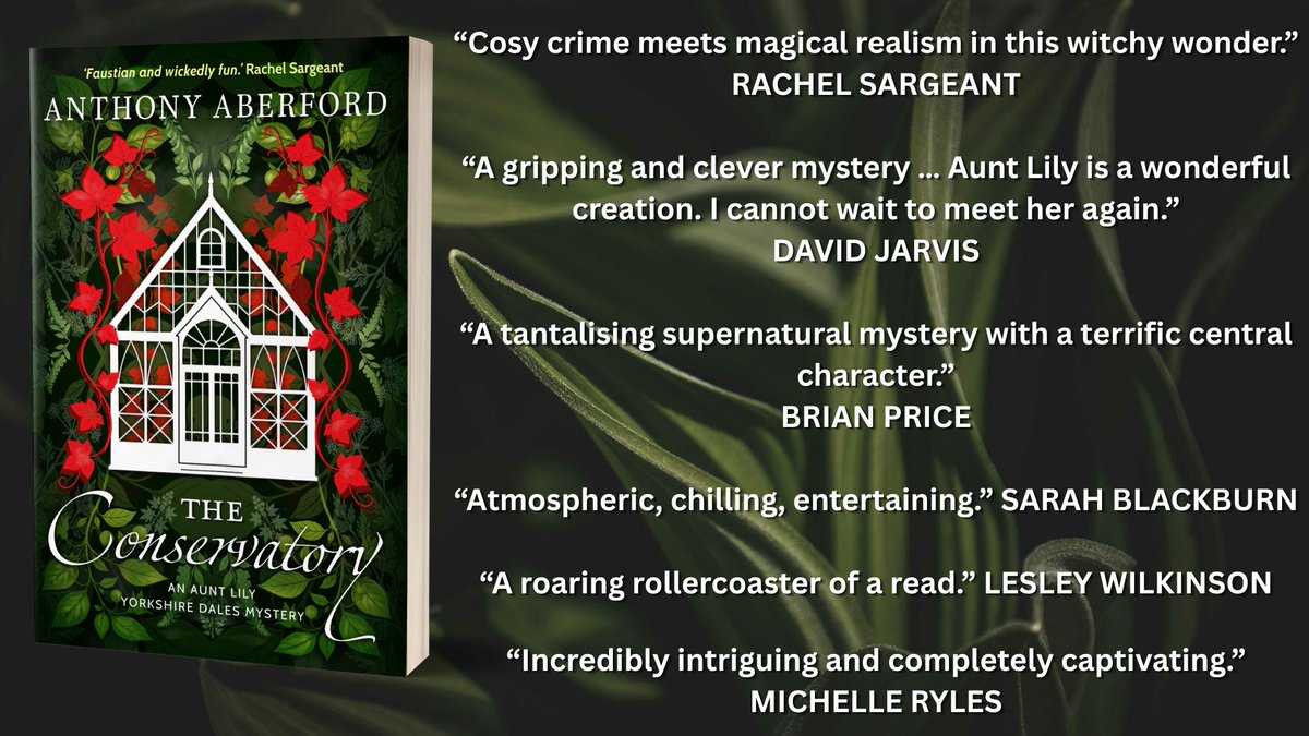 HobeckBooks's tweet image. This book has had some great reviews so far! Want to find out what they are all chattering about?
Amazon UK: amazon.co.uk/Conservatory-A…
@AJAberford #reviews #cosymystery #cozymystery