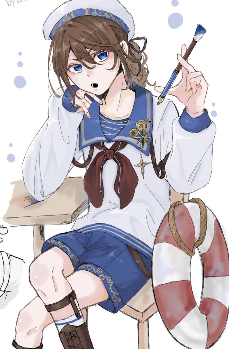 Hanako_459's tweet photo. 絵チャ〜！🐬 https://t.co/XuNtwOB8jd